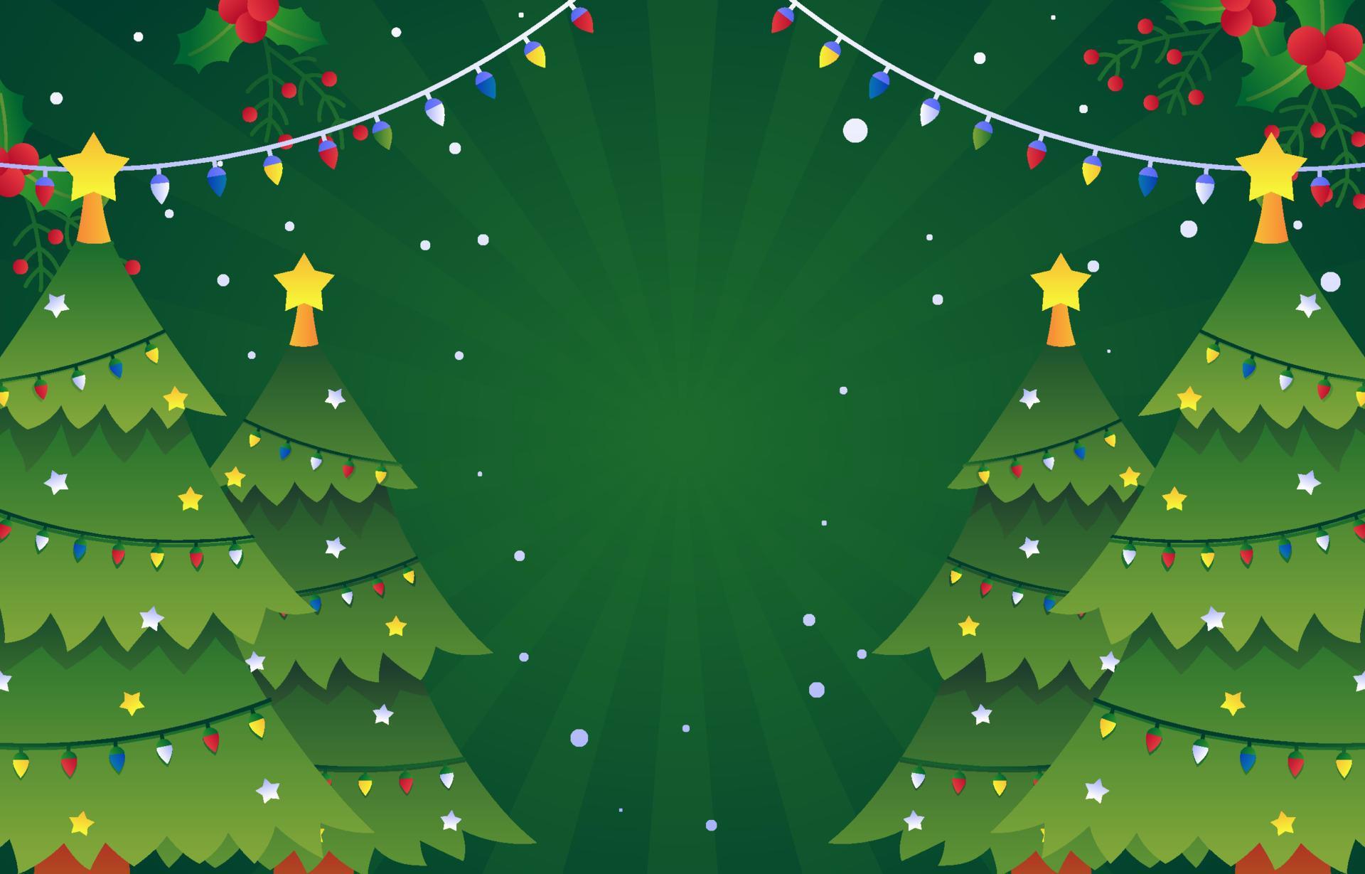 Christmas Tree Background 3536556 Vector Art at Vecteezy