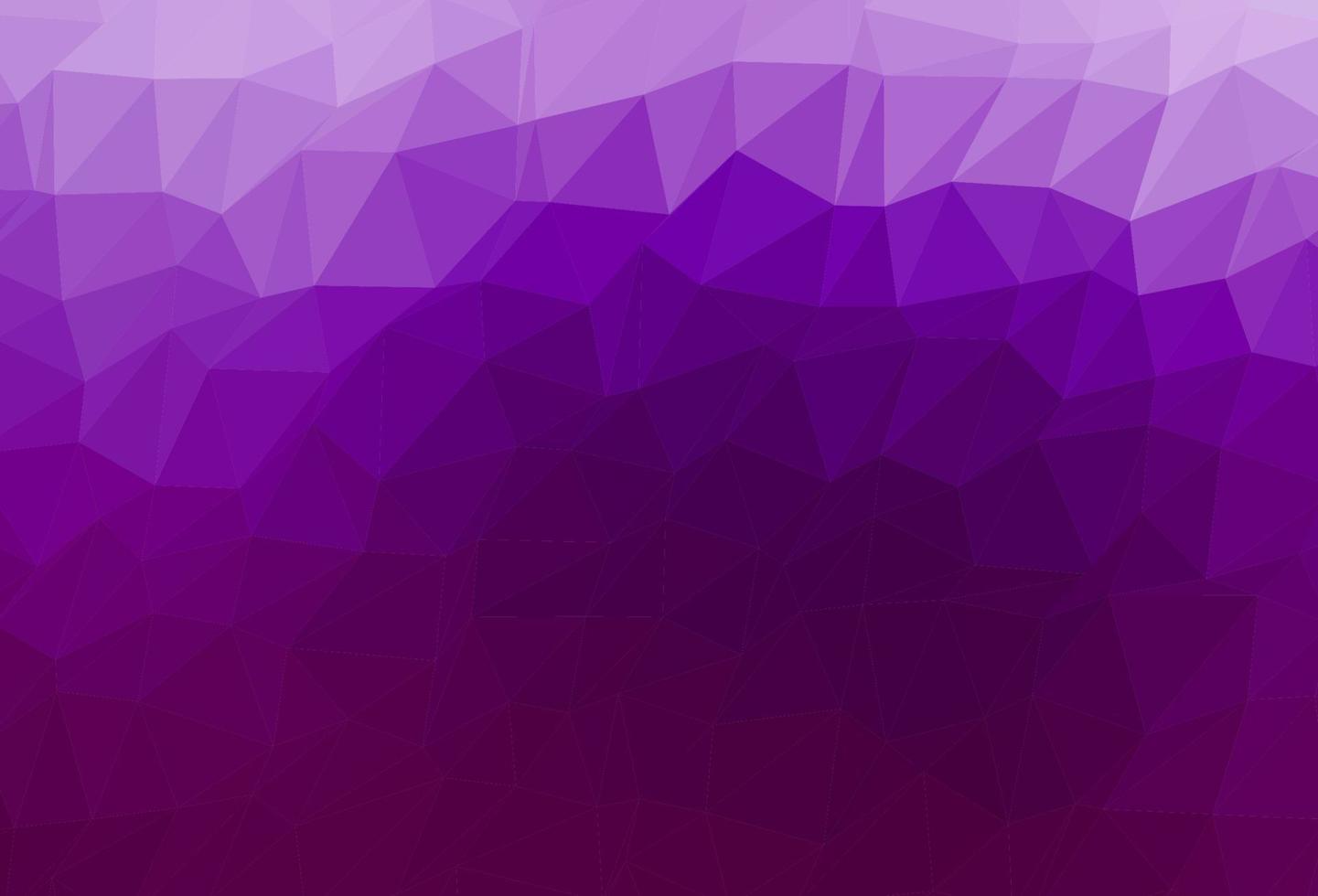 Dark Purple vector abstract polygonal cover.