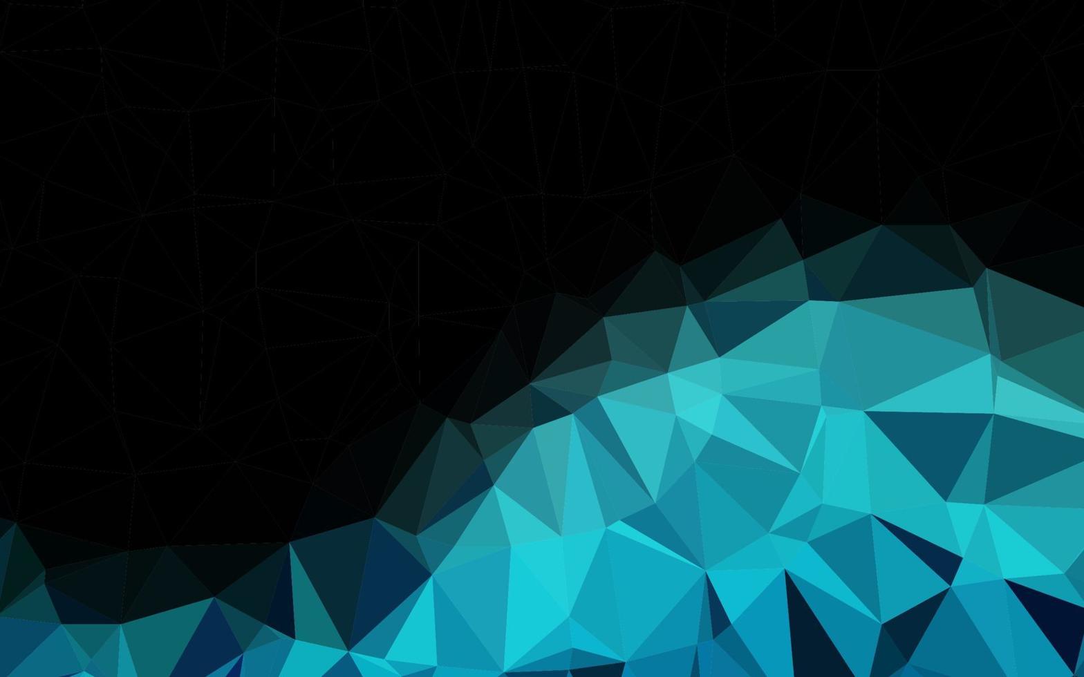 Light BLUE vector polygon abstract layout.