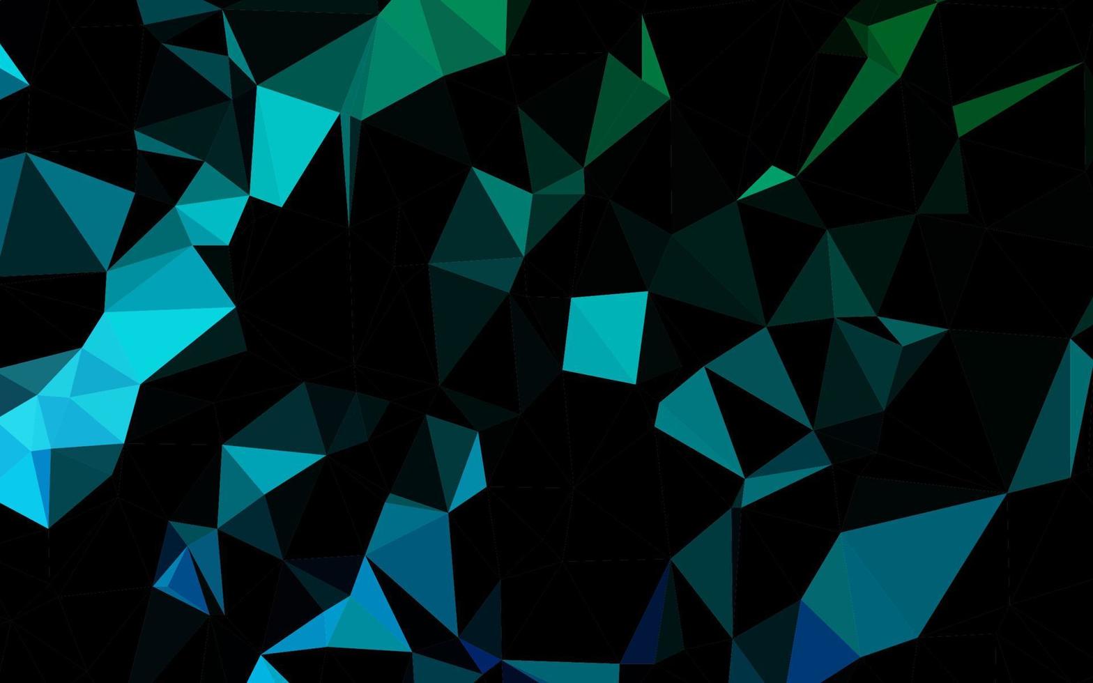 Light Blue, Green vector blurry triangle pattern.