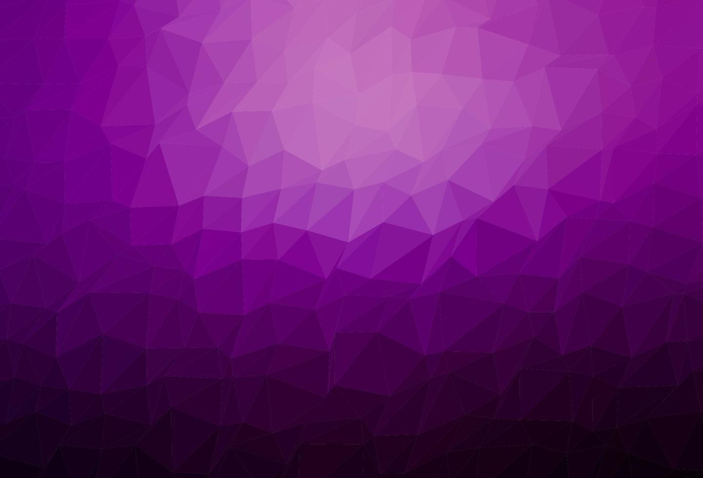 Dark Purple vector triangle mosaic template.