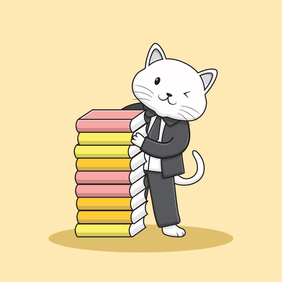 cute back to school character vector