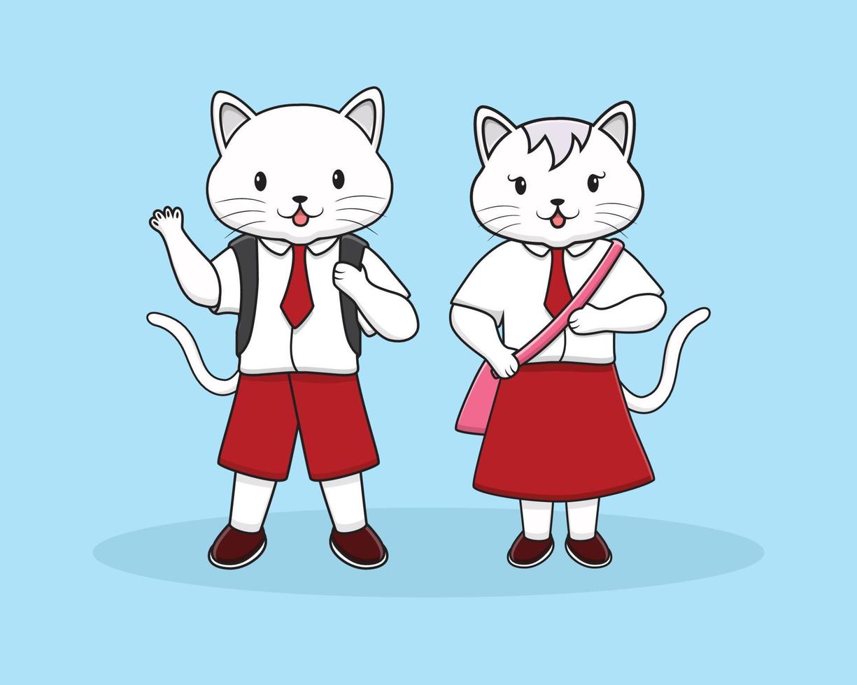 cute back to school character vector
