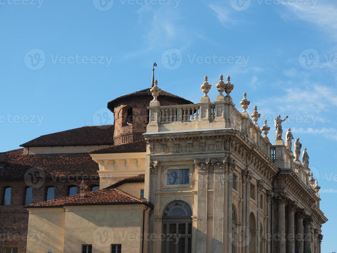 palazzo madama, turín foto