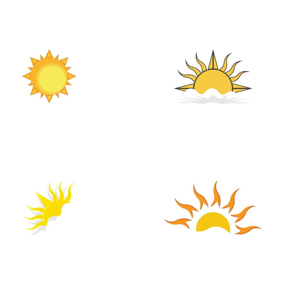 Sun Vector illustration Icon