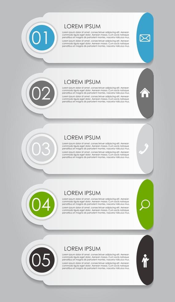Infographic Templates for Business Vector Illustration.