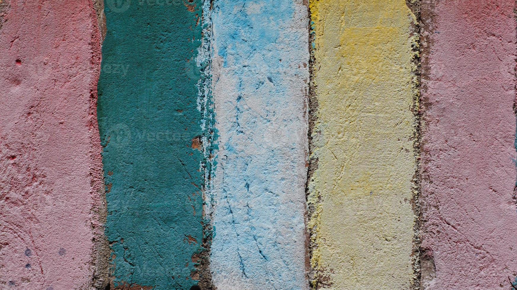 Bricks of many colors photo
