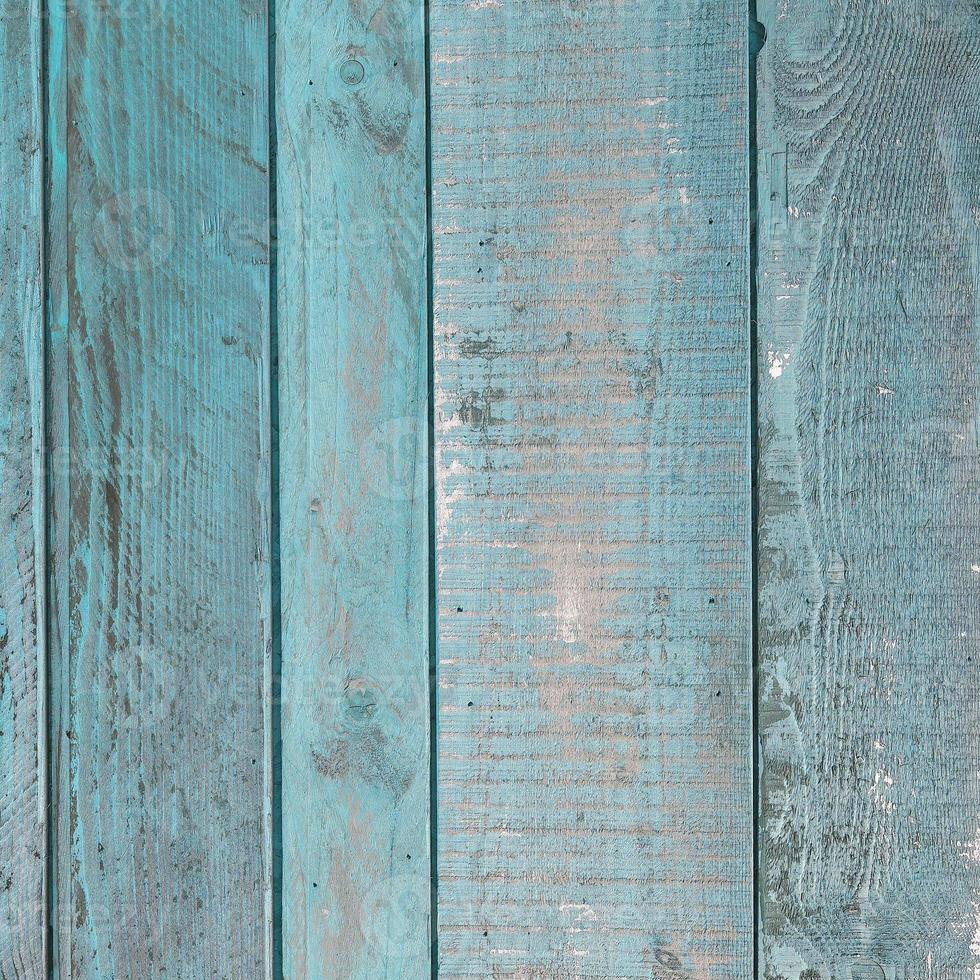 Fondo de textura de madera pintada azul claro foto