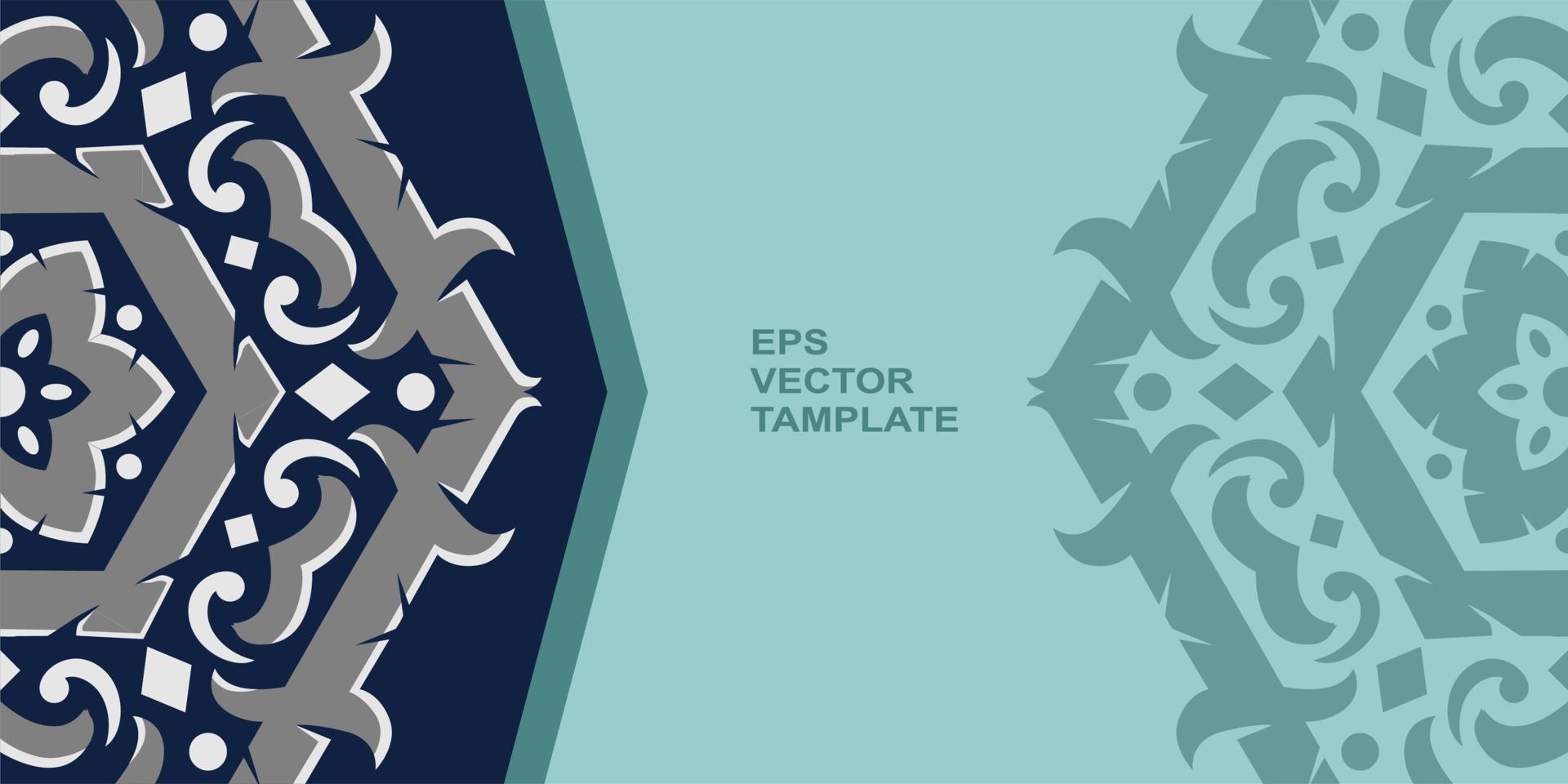 vector mandala design, for your various types of advertising needs