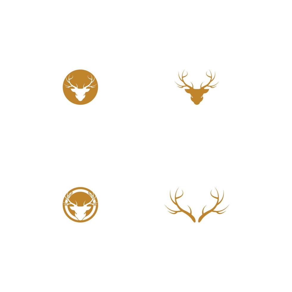 Deer vector icon illustration design