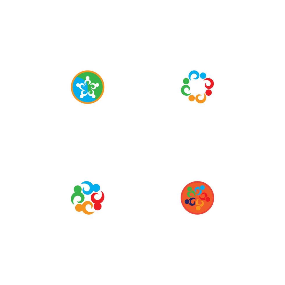 Community, network and social icon vector