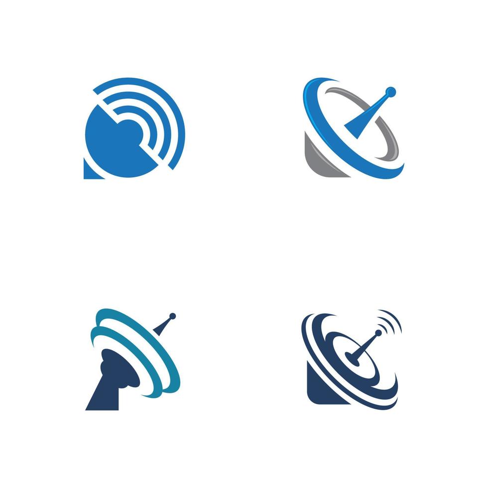 Satelite Vector icon design illustration