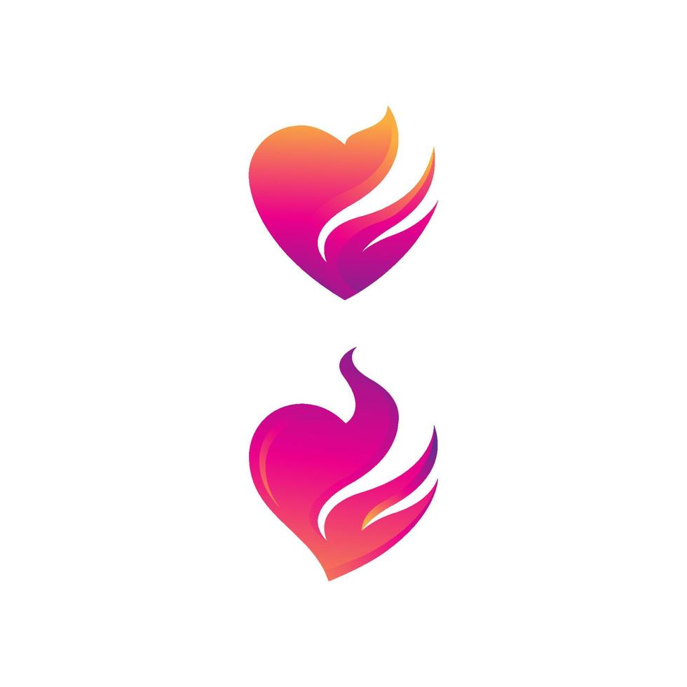 Hot flame fire vector icon illustration