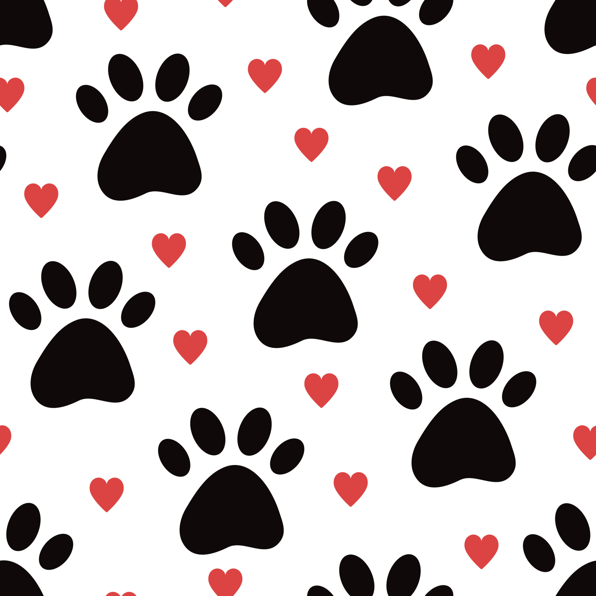 dog paw wallpaper