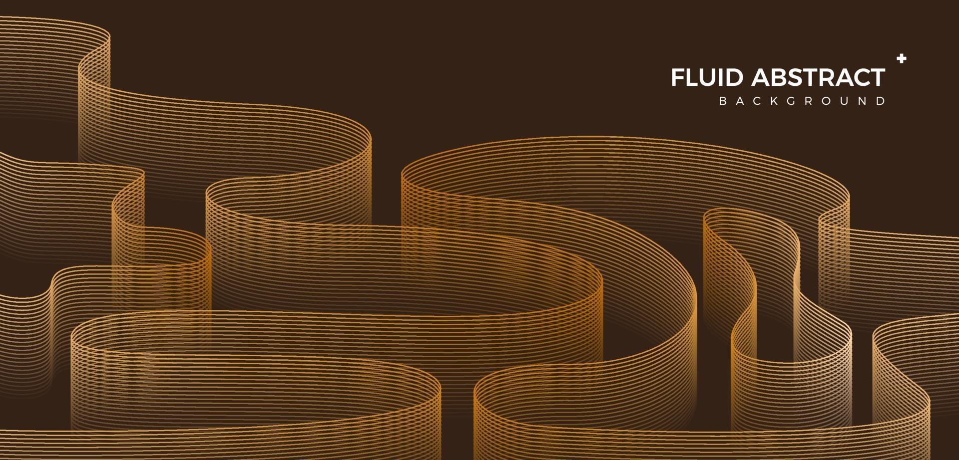Fashion motion line high-end texture business fluid gradient abstract background vector