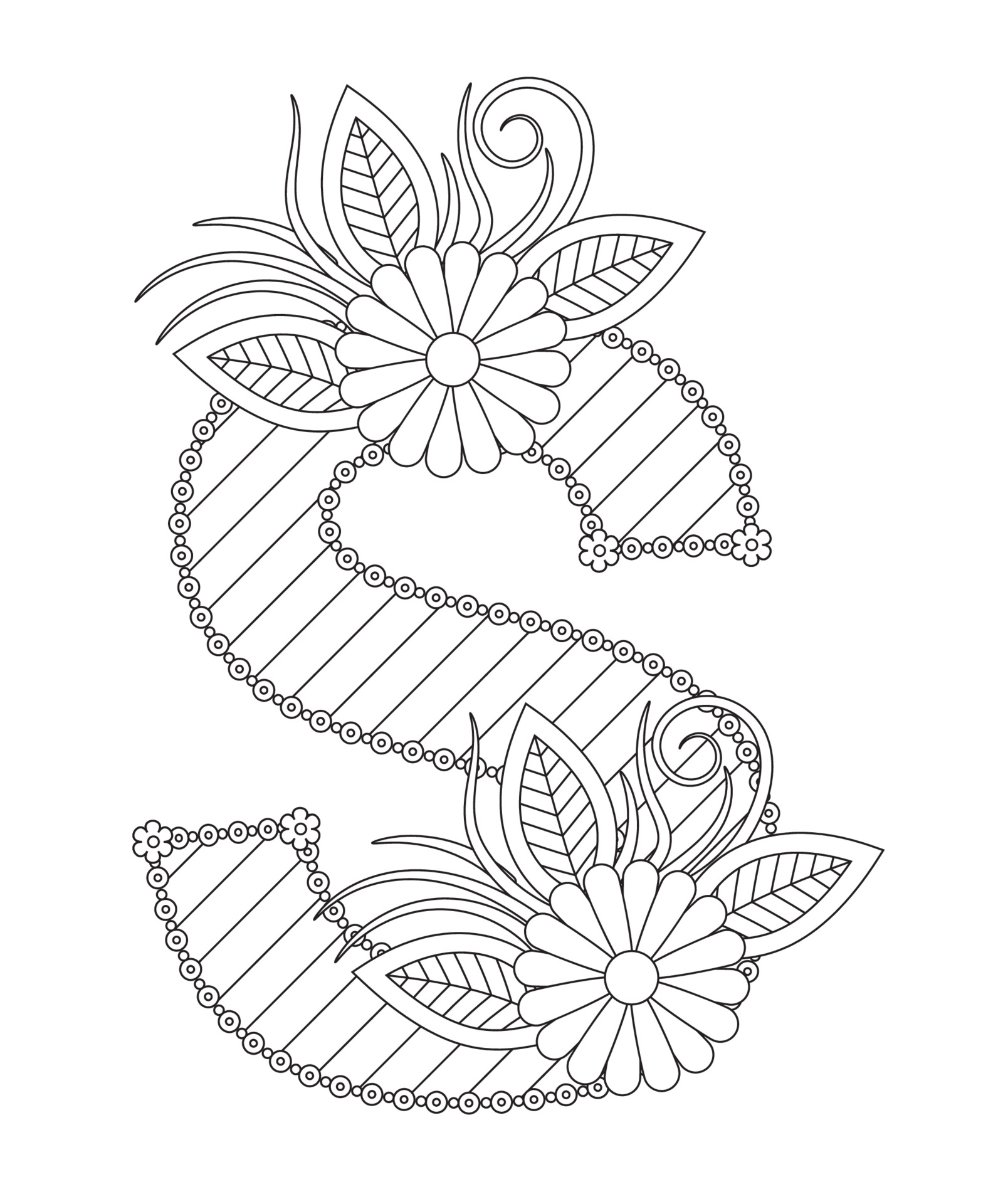 Letter S Coloring Pages