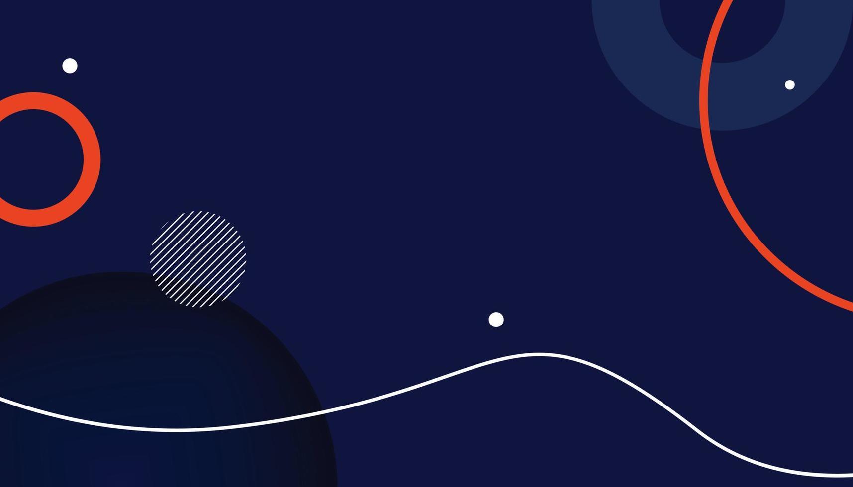 Blue Abstract Background. Dynamic Shapes template. vector