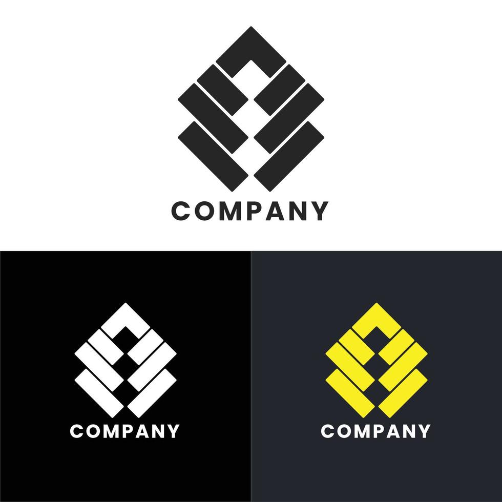 Simple Company Logo Free Vector