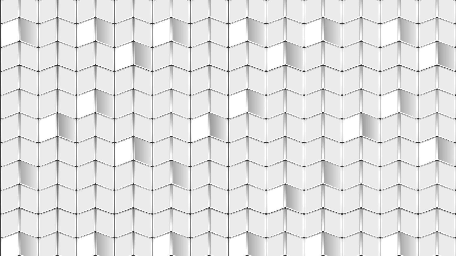 White abstract shapes pattern background vector