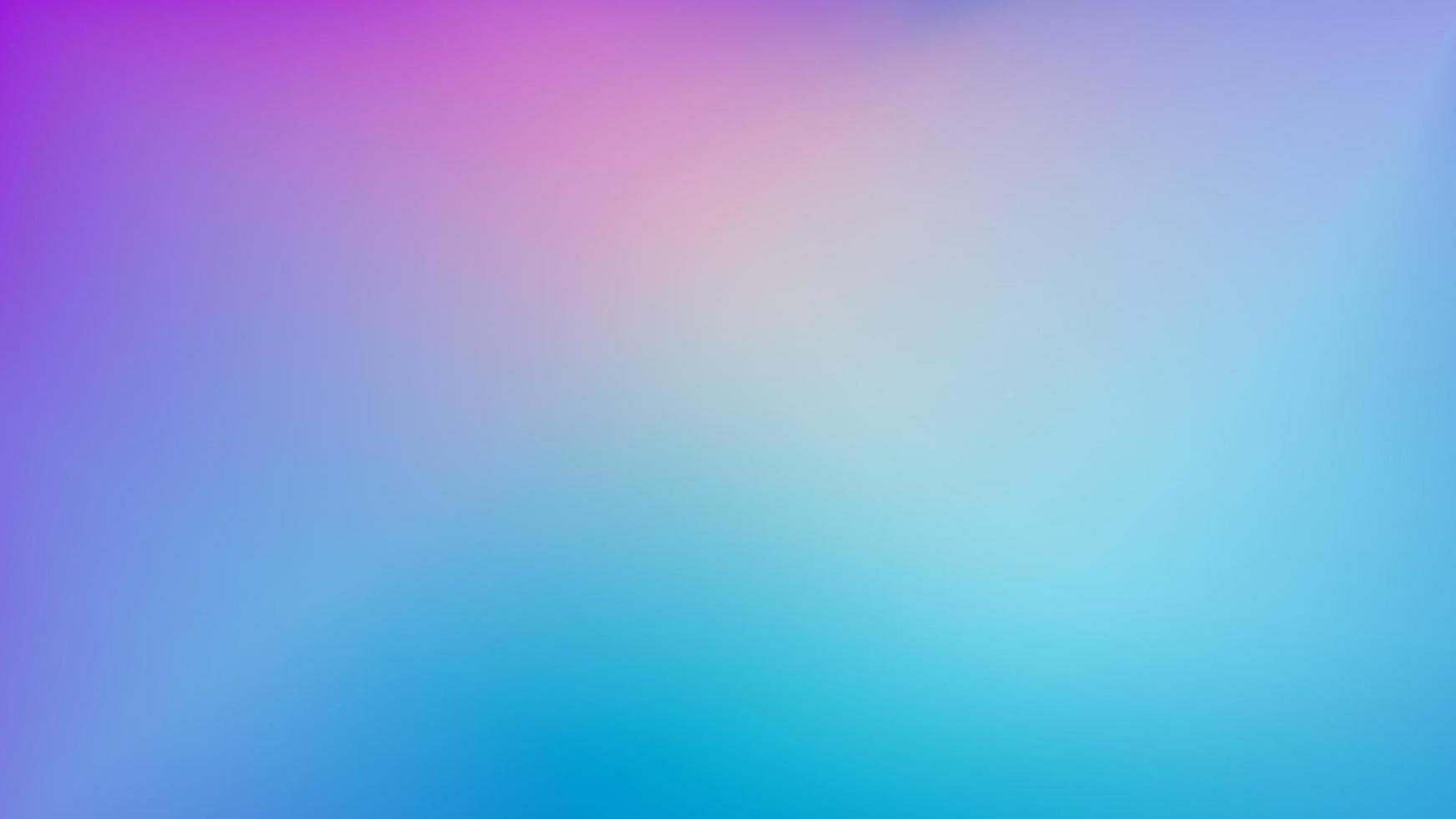 Blue purple gradient defocused abstract background vector