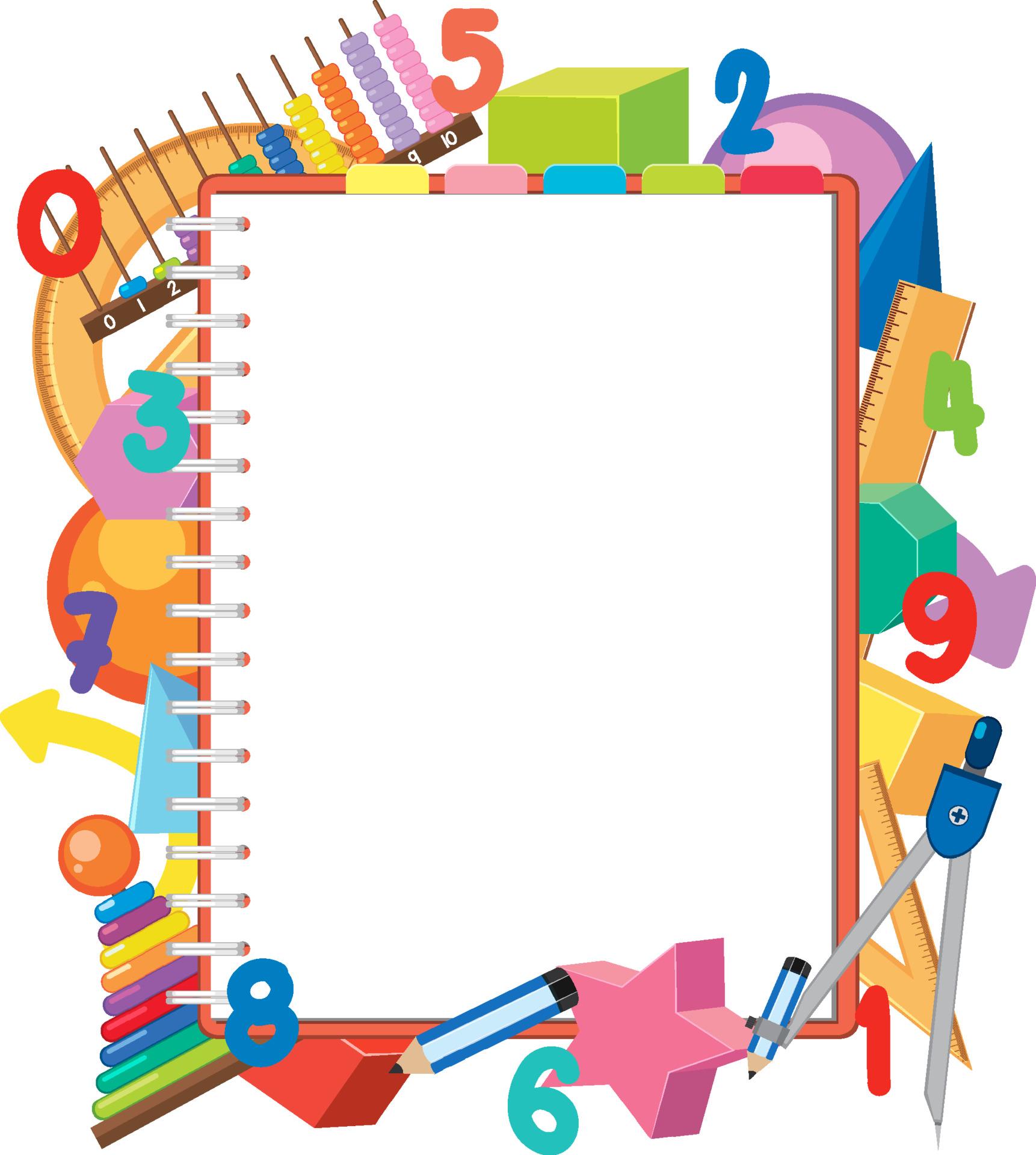 blank-math-template-with-math-tools-and-elements-3544471-vector-art-at