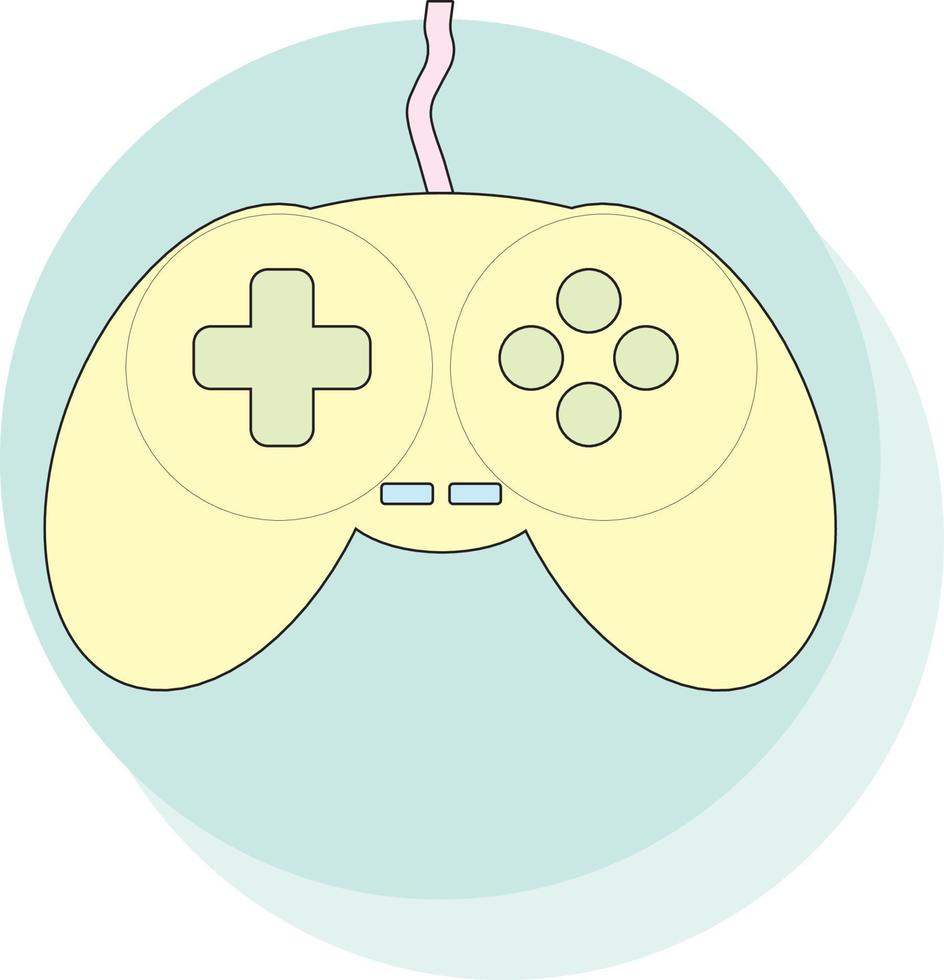 game play icon for mobile theme or computer theme vector