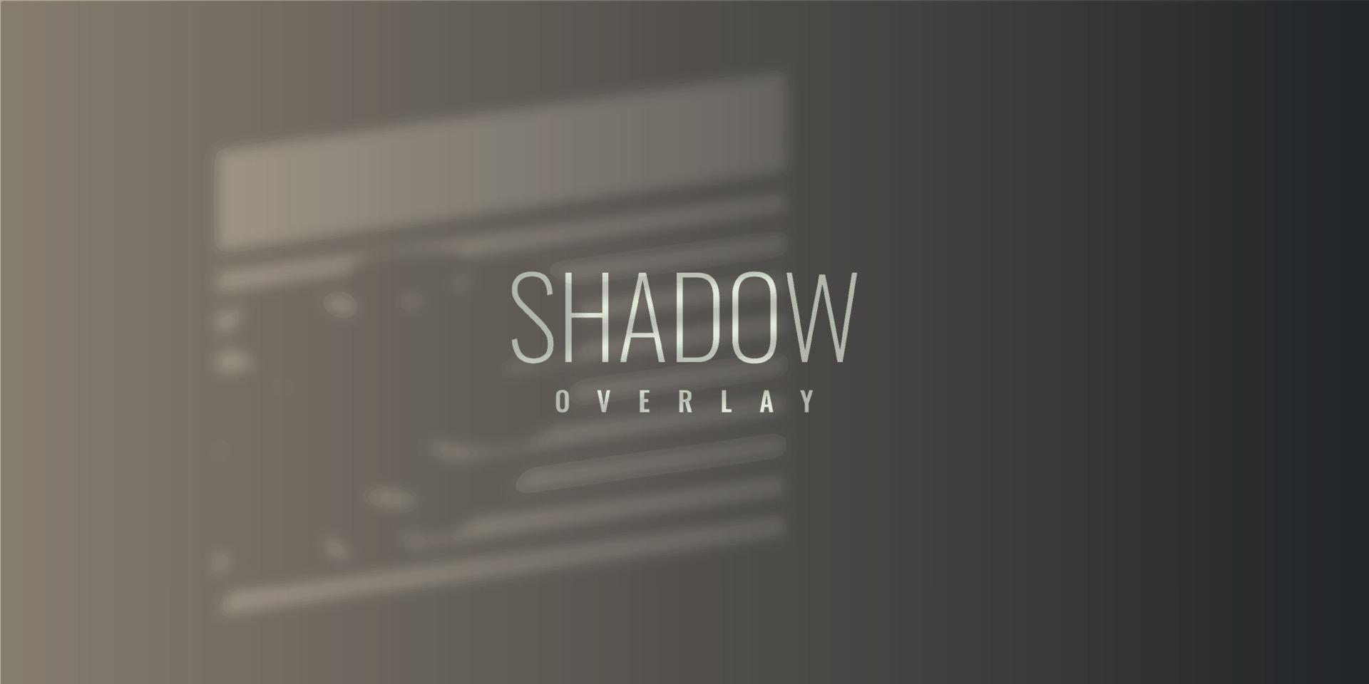 Shadow overlay background illustration template design vector