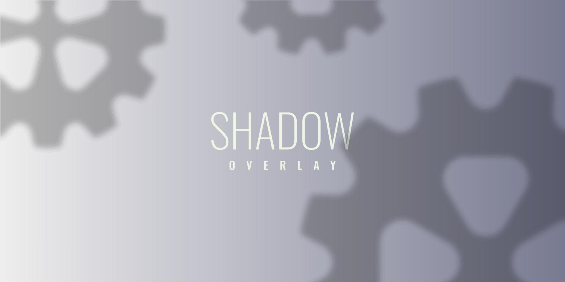 Shadow overlay background illustration template design vector