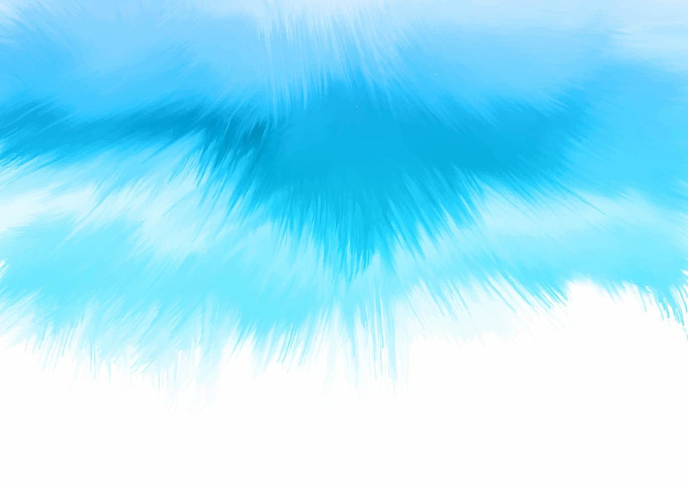 fondo de acuarela azul pintado a mano vector