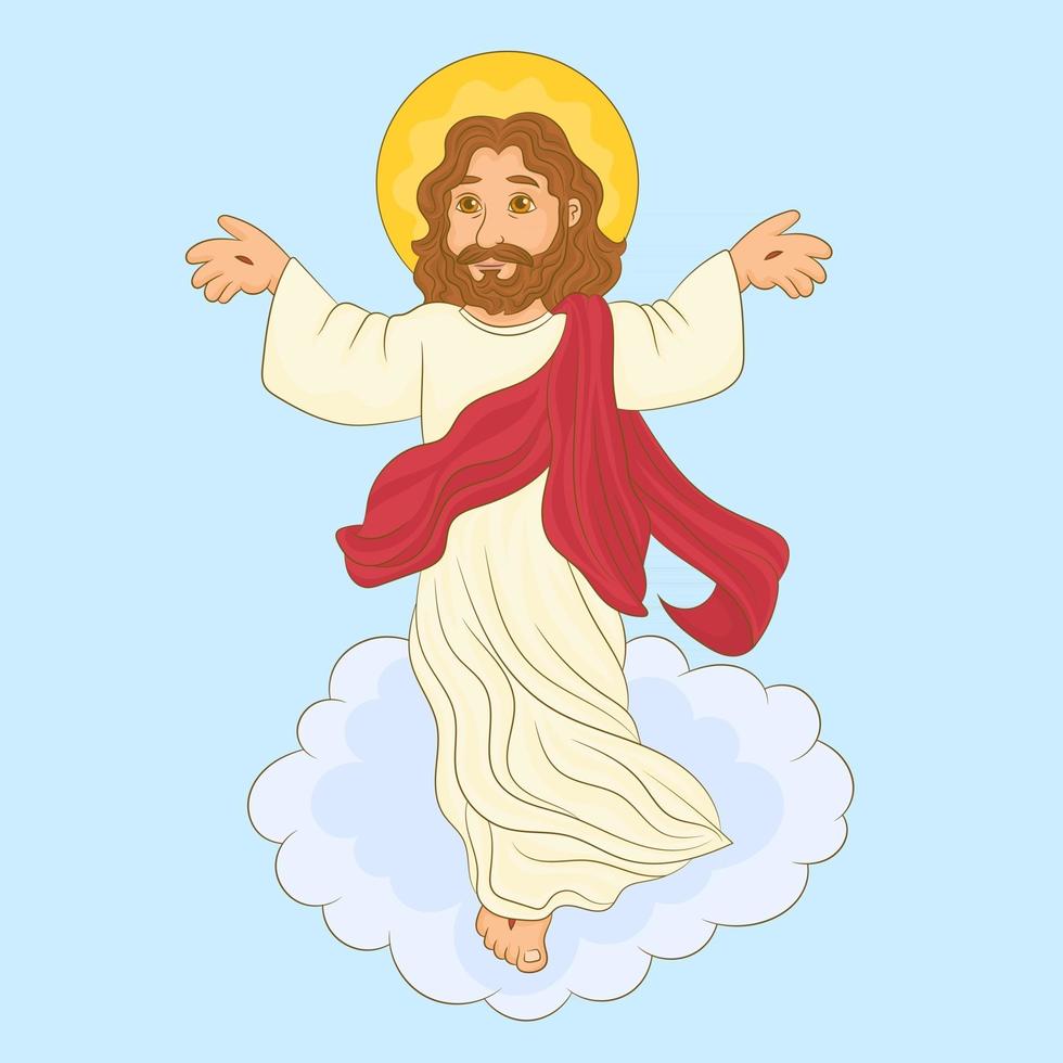 Easter Resurrection of Jesus Christ 3546305 Vector Art at Vecteezy