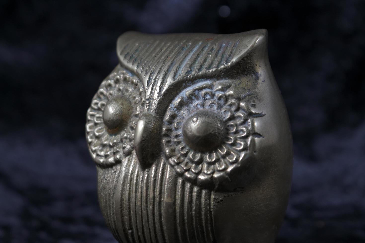 Brass Owl Ornament photo