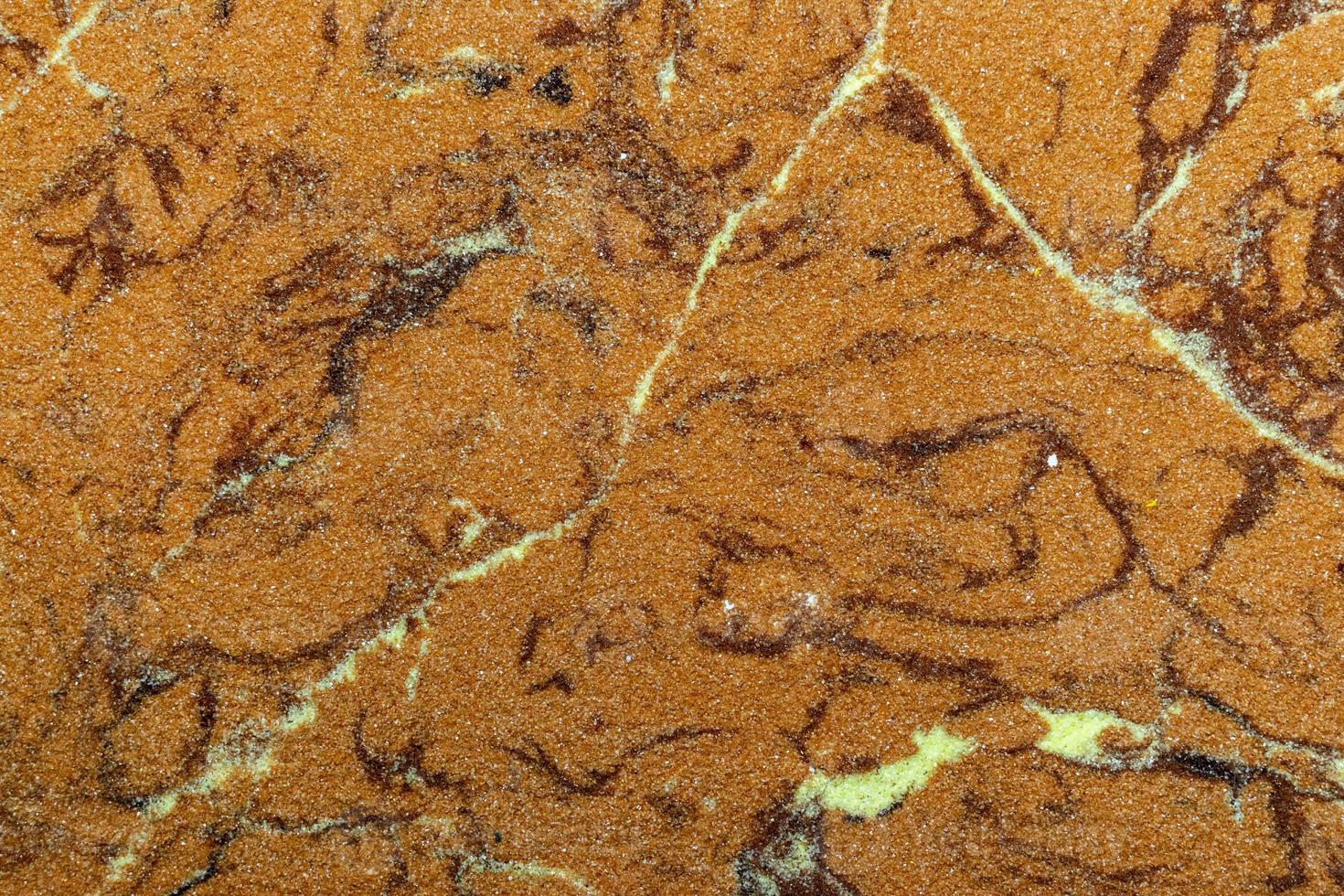 Orange decorative stone for design, interior and exterior photo