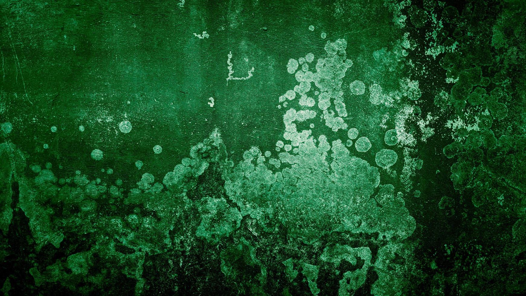 grunge background of green wall colored. abstract background photo