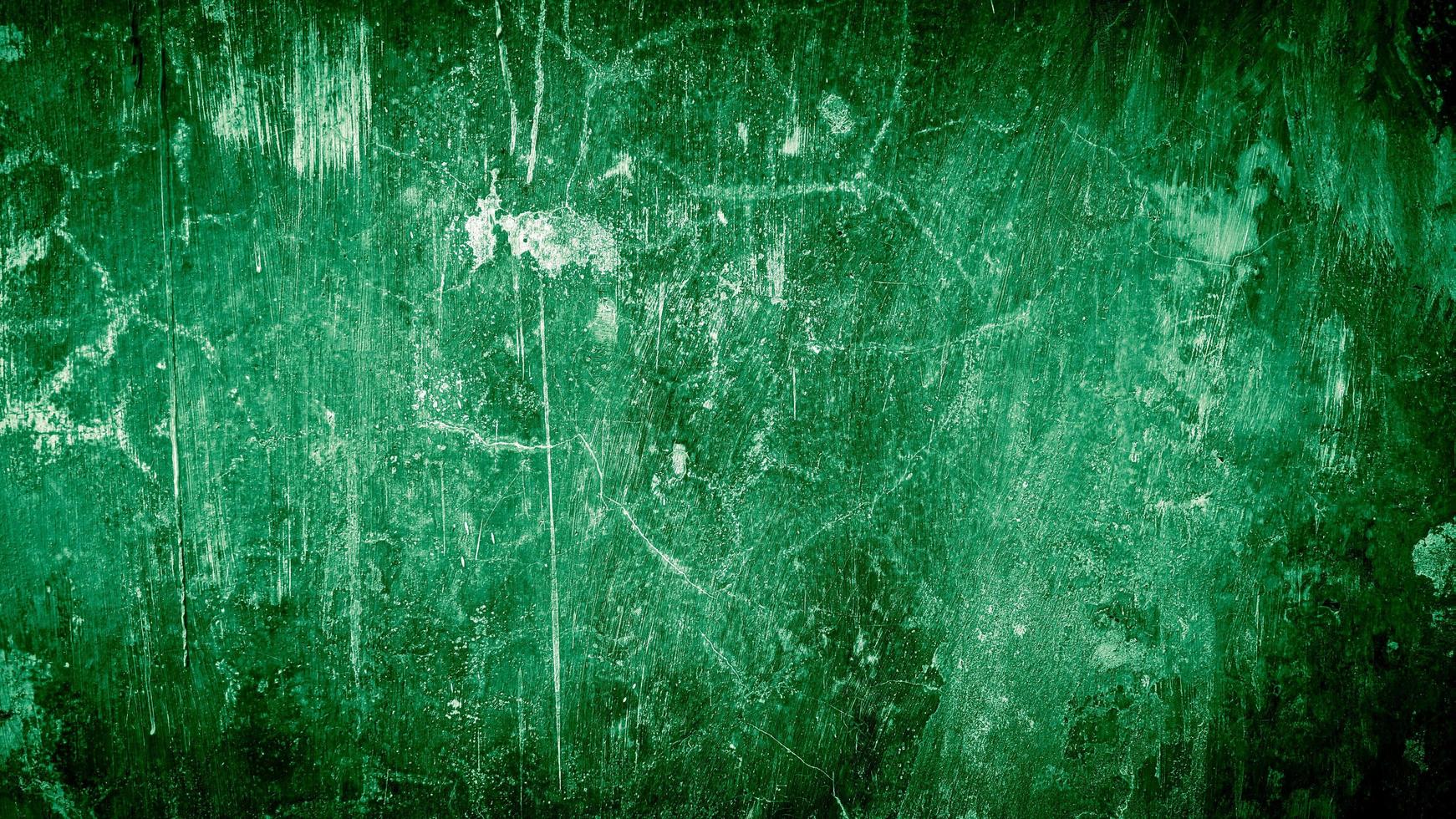 grunge background of green wall colored. abstract background photo