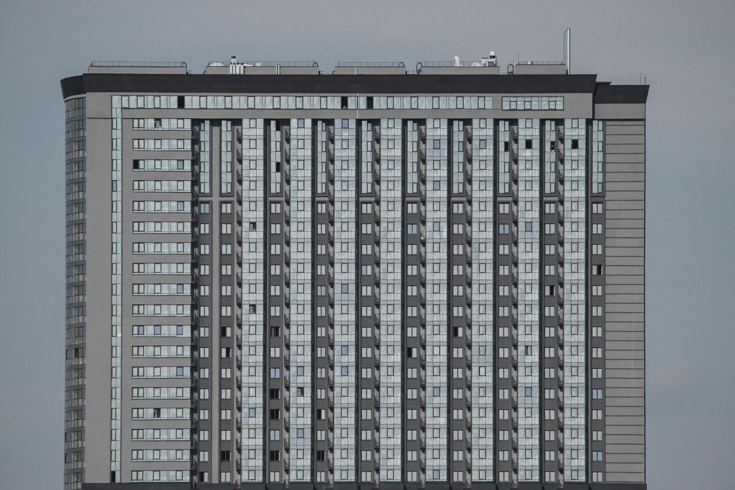 Facade of a office building. photo