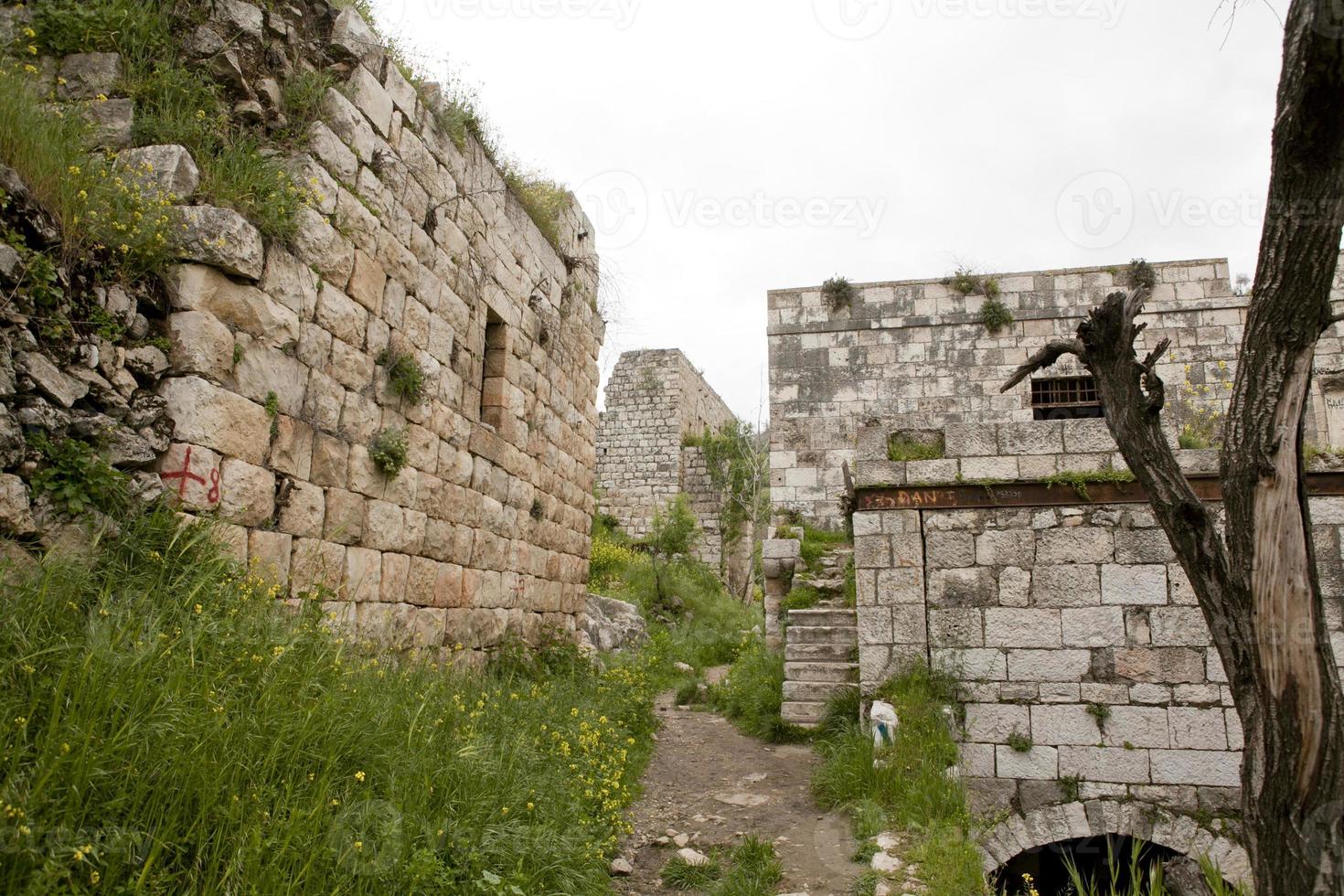 arquitectura de las ciudades de israel, arquitectura de la tierra santa foto