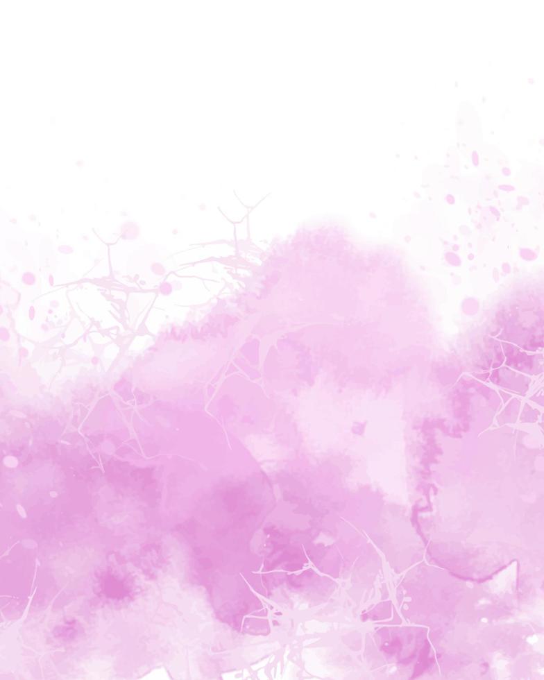 Abstract colorful watercolor for background. Digital art painting. vector