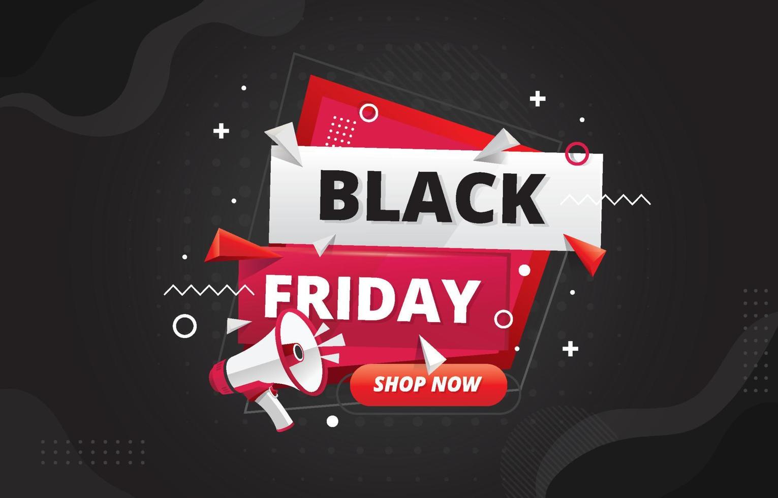 Black Friday Sale Poster vector