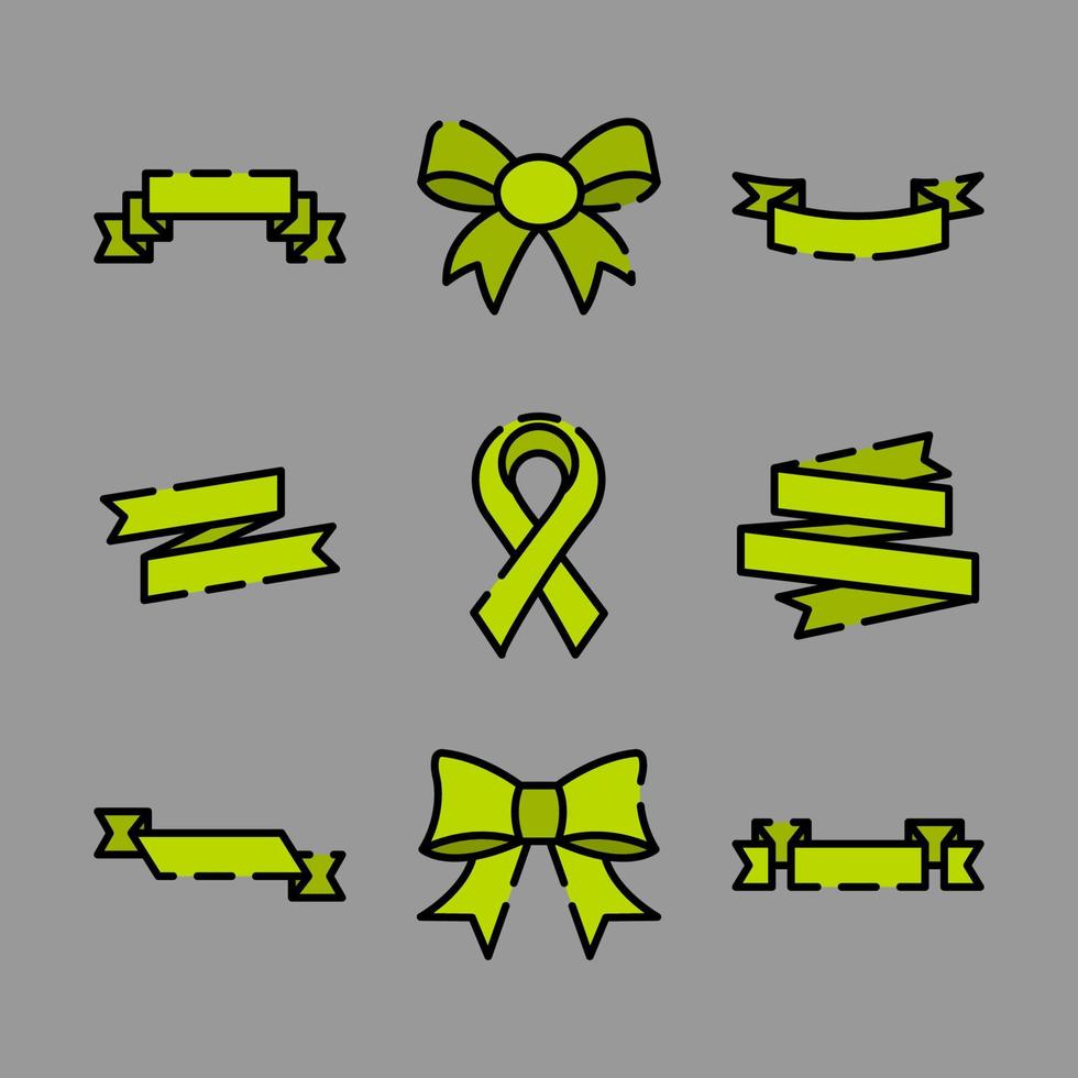 The Green Ribbons vector