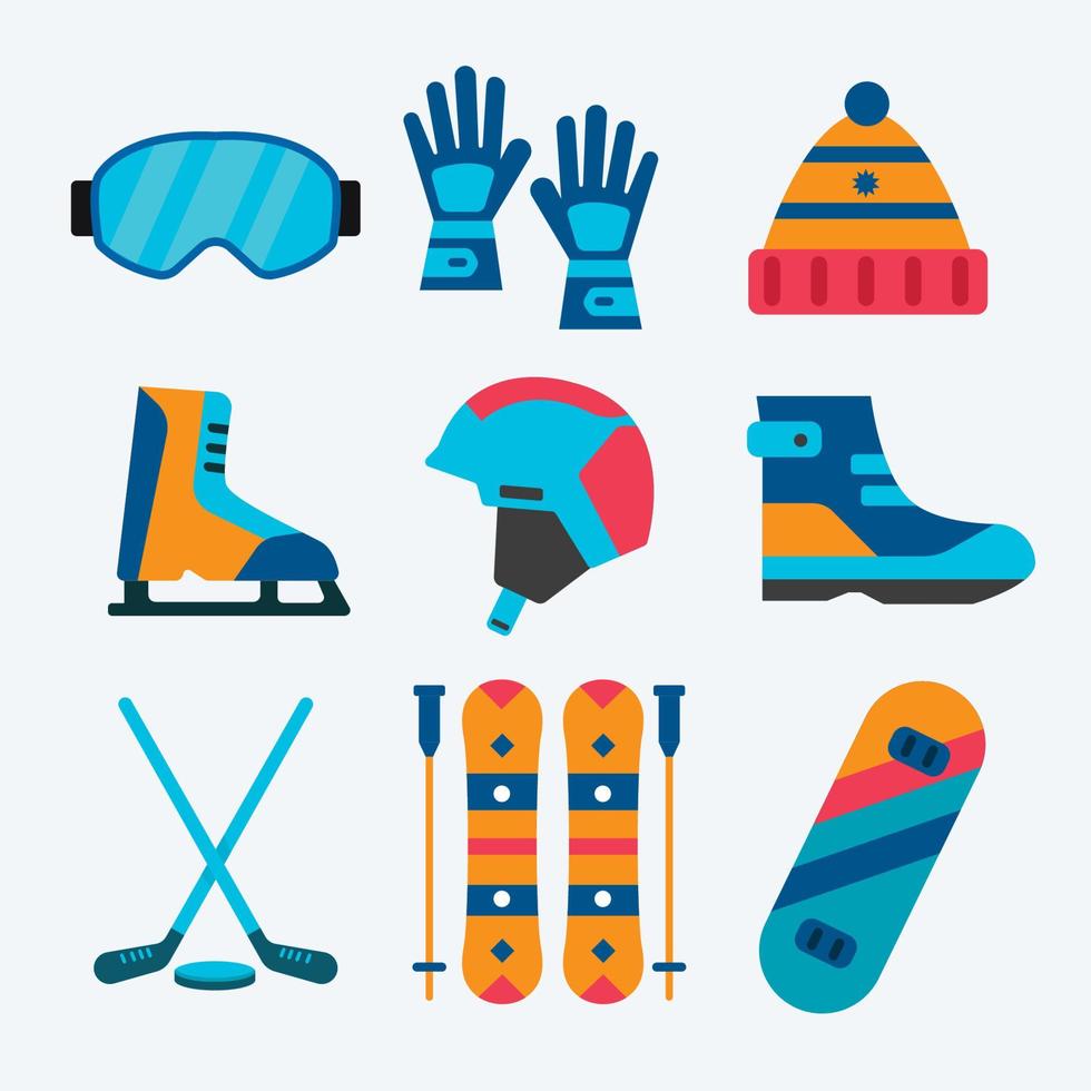 Sports Winter Element vector