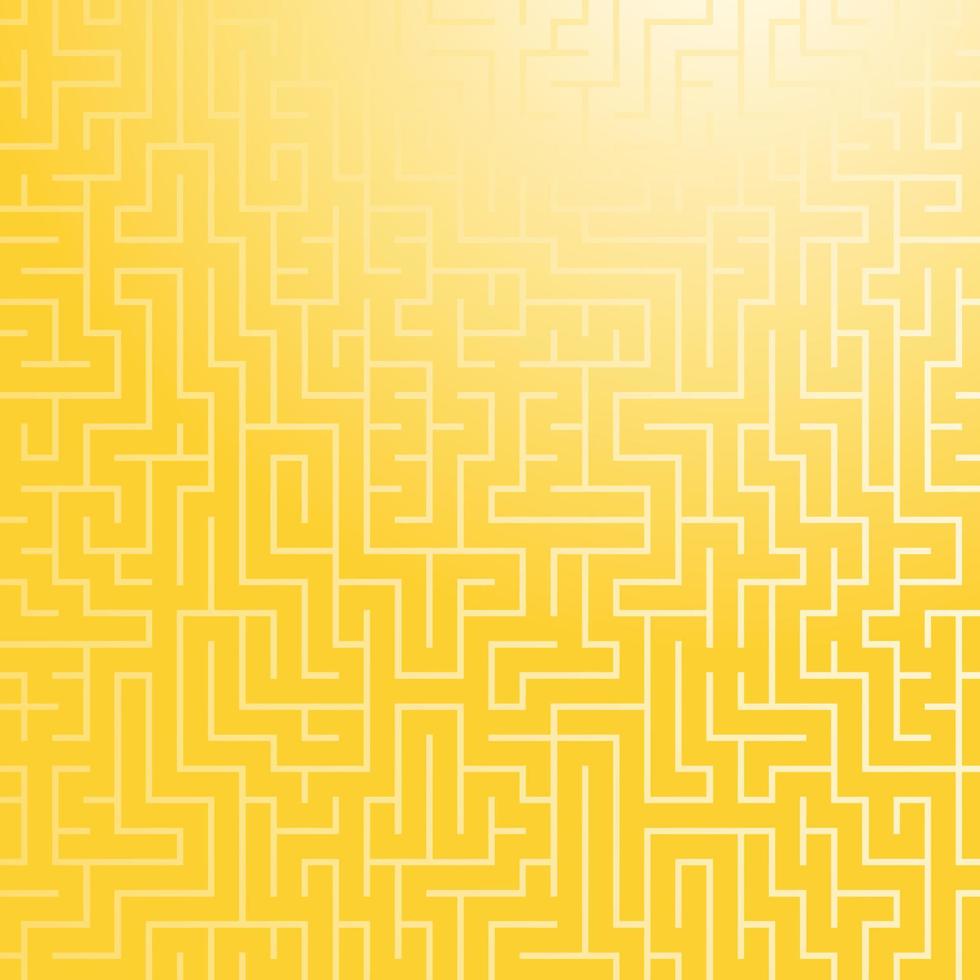 Square color maze pattern. Simple flat vector illustration. For the design of paper wallpapers, fabrics, wrapping paper, covers, web sites.