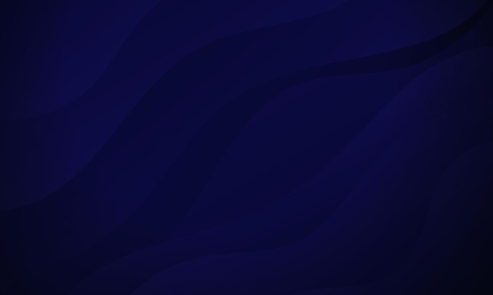 Abstract Blue Fluid Wave Background vector