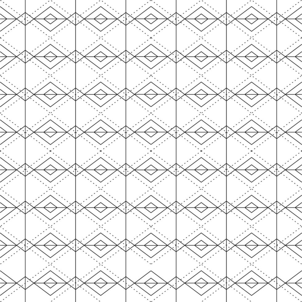 Set of abstract geometric seamless patterns Abstract geometric graphic design print Seamless geometric pattern. vector