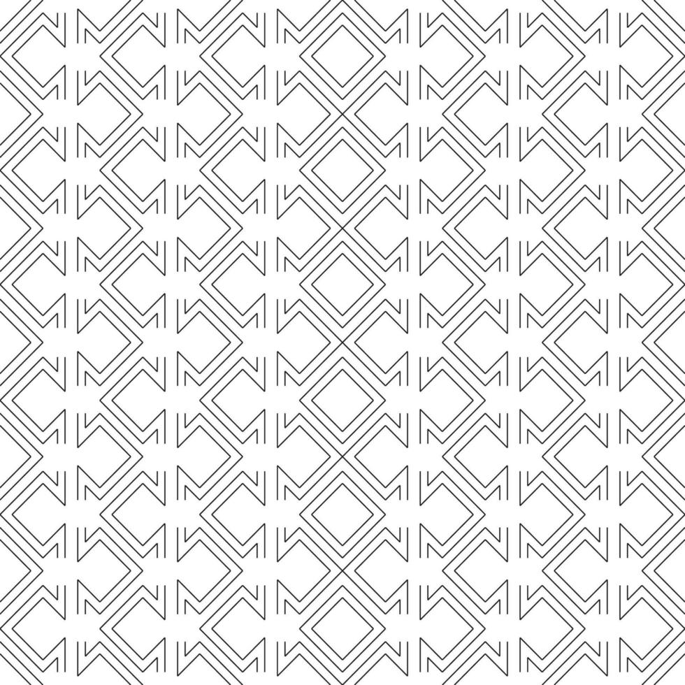 Set of abstract geometric seamless patterns Abstract geometric graphic design print Seamless geometric pattern. vector