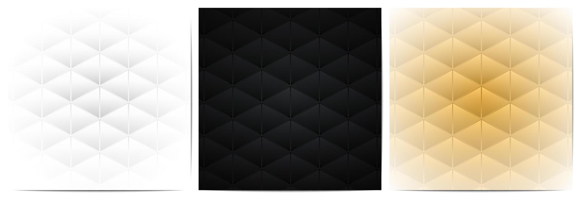 Abstract background geometric pattern with triangle shape vector