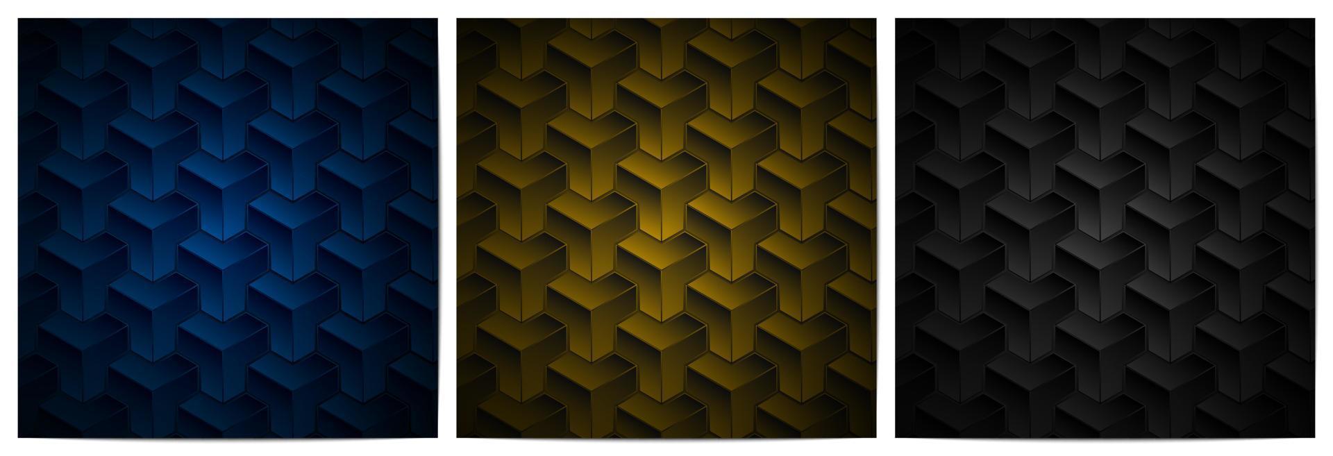 Abstract background geometric pattern with polygonal shape vector