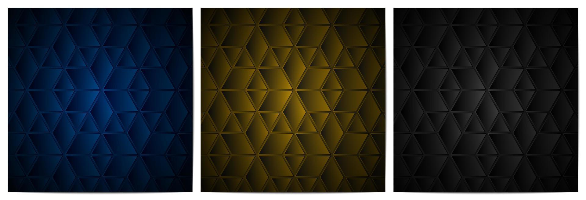 patrón geométrico de fondo abstracto con forma poligonal vector