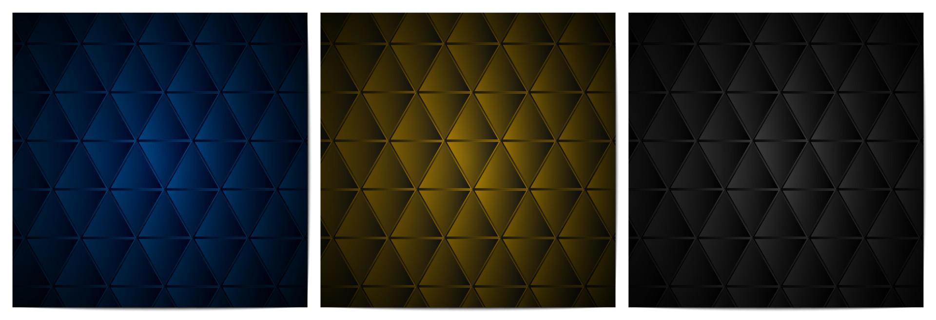 patrón geométrico de fondo abstracto con forma de triángulo vector