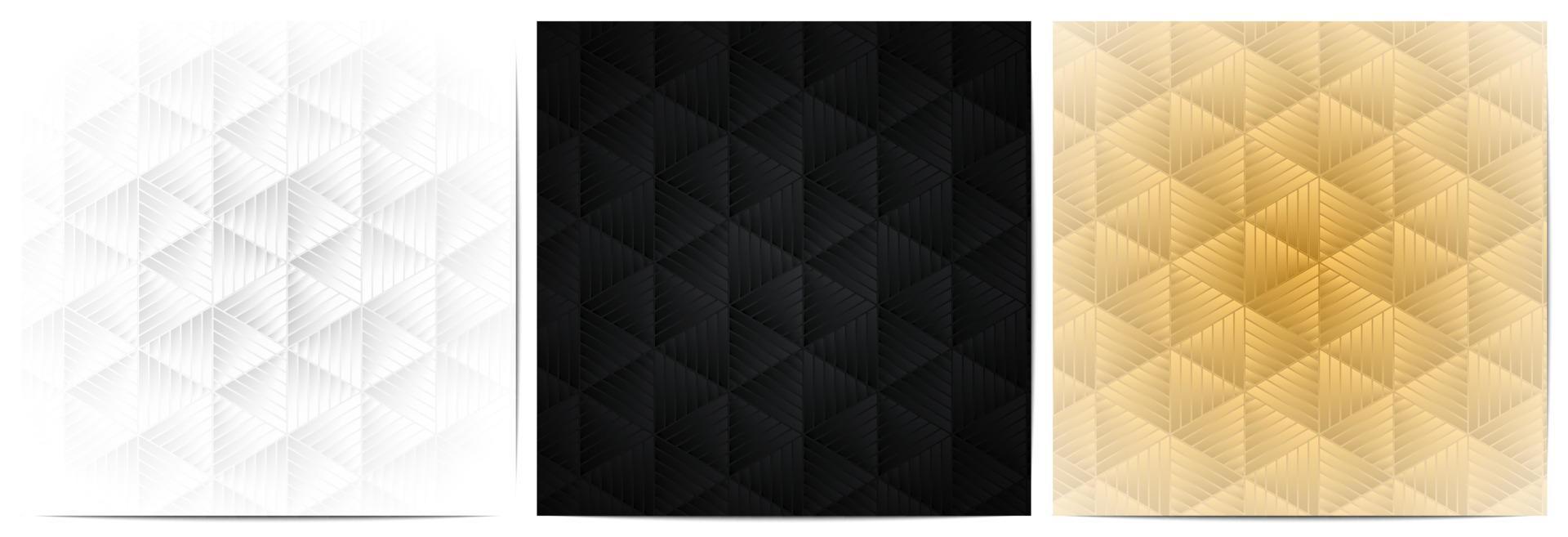 patrón geométrico rayas líneas con forma poligonal vector