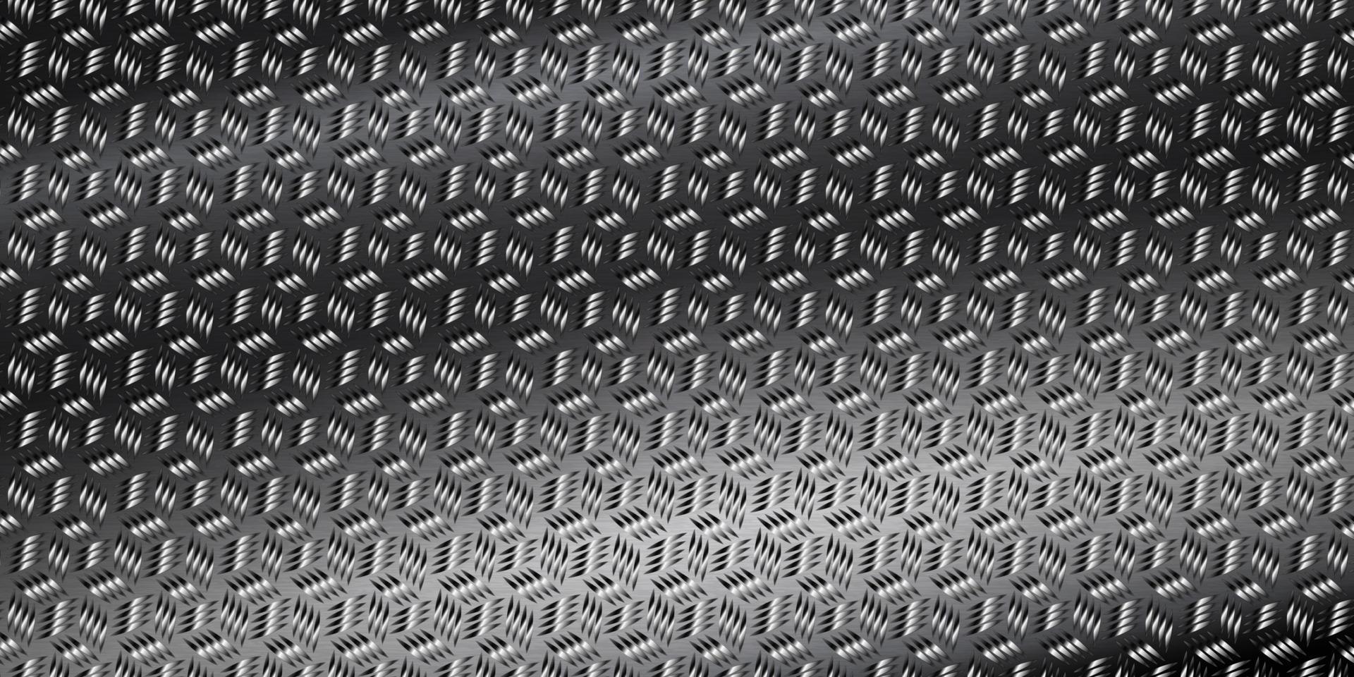 Metal background of diamond plate texture vector